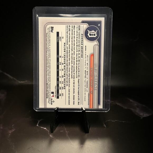 2024 Bowman Chrome Riley Green Mojo Refractor - Picture 2 of 2